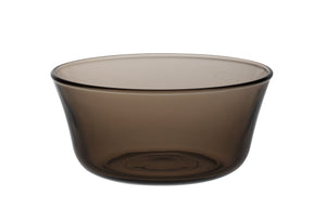 Lys - Sepia glass saucer 10,5 cm (Set of 6)