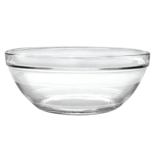 Lys - Stackable clear glass mixing bowl