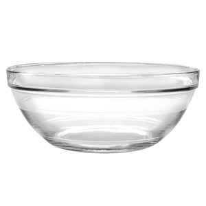 Lys - Stackable clear glass mixing bowl
