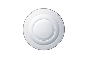 Lys - Clear glass calotte soup plate (Set of 6)