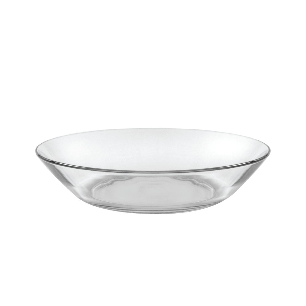 Lys - Clear glass calotte soup plate (Set of 6)