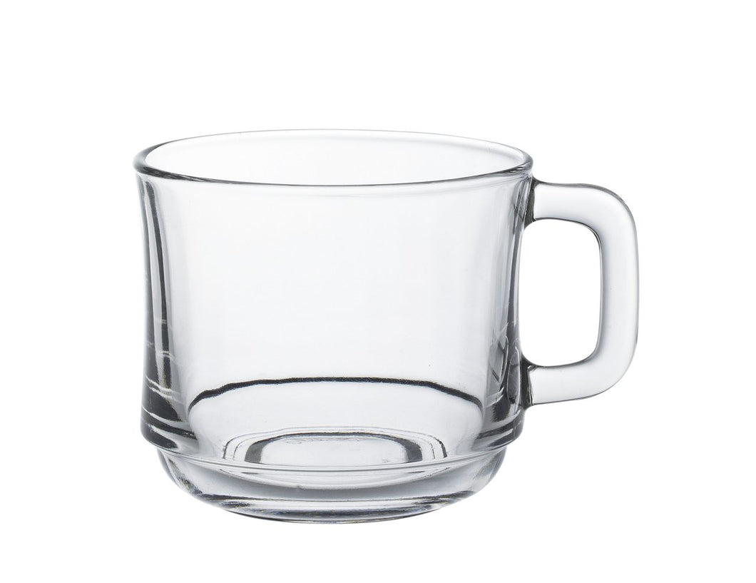 Lys - Clear staklable cup 22 cl (Set of 6)