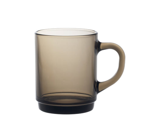 Versailles - Sepia glass mug 26 cl (Set of 6)