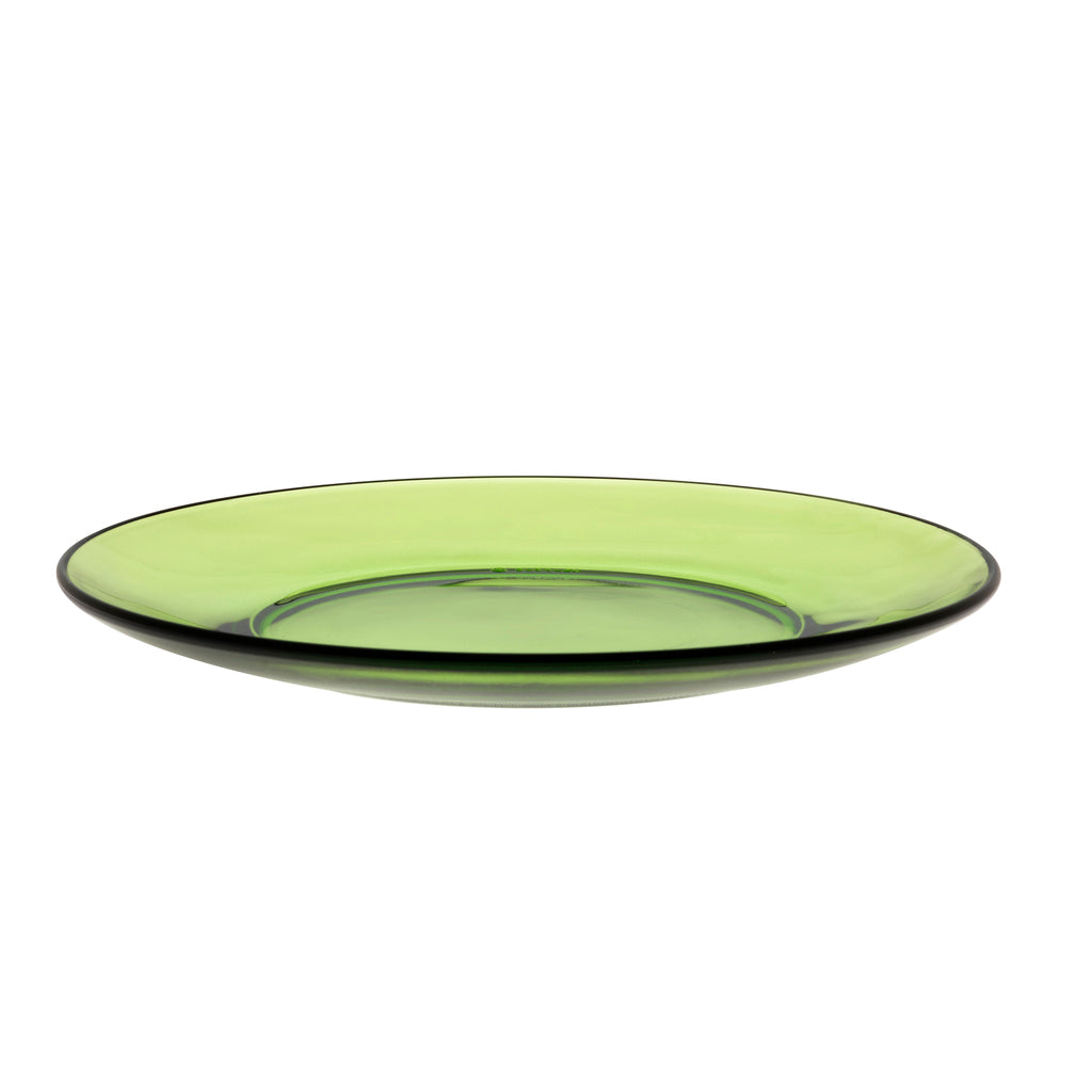 Lys - Plate 23,5 cm (Set of 6)- Jungle Green