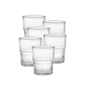 Duralex Empilable - Clear glass tumbler (Set of 6) Empilable - Clear glass tumbler (Set of 6)