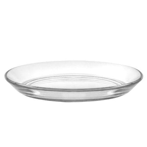 Lys - Clear glass club plate 13,5 cm (Set of 6)